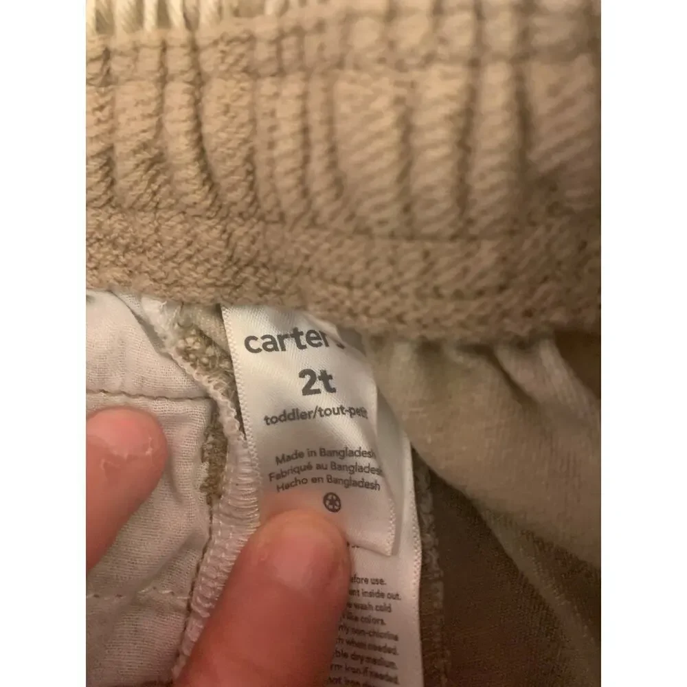 CARTER’S Boy’s Cargo Joggers / Size: 2T